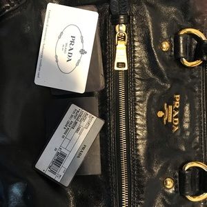Prada Bauletto Nero Purse